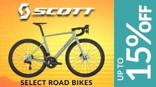 15% OFF SCOTT ROAD BIKES