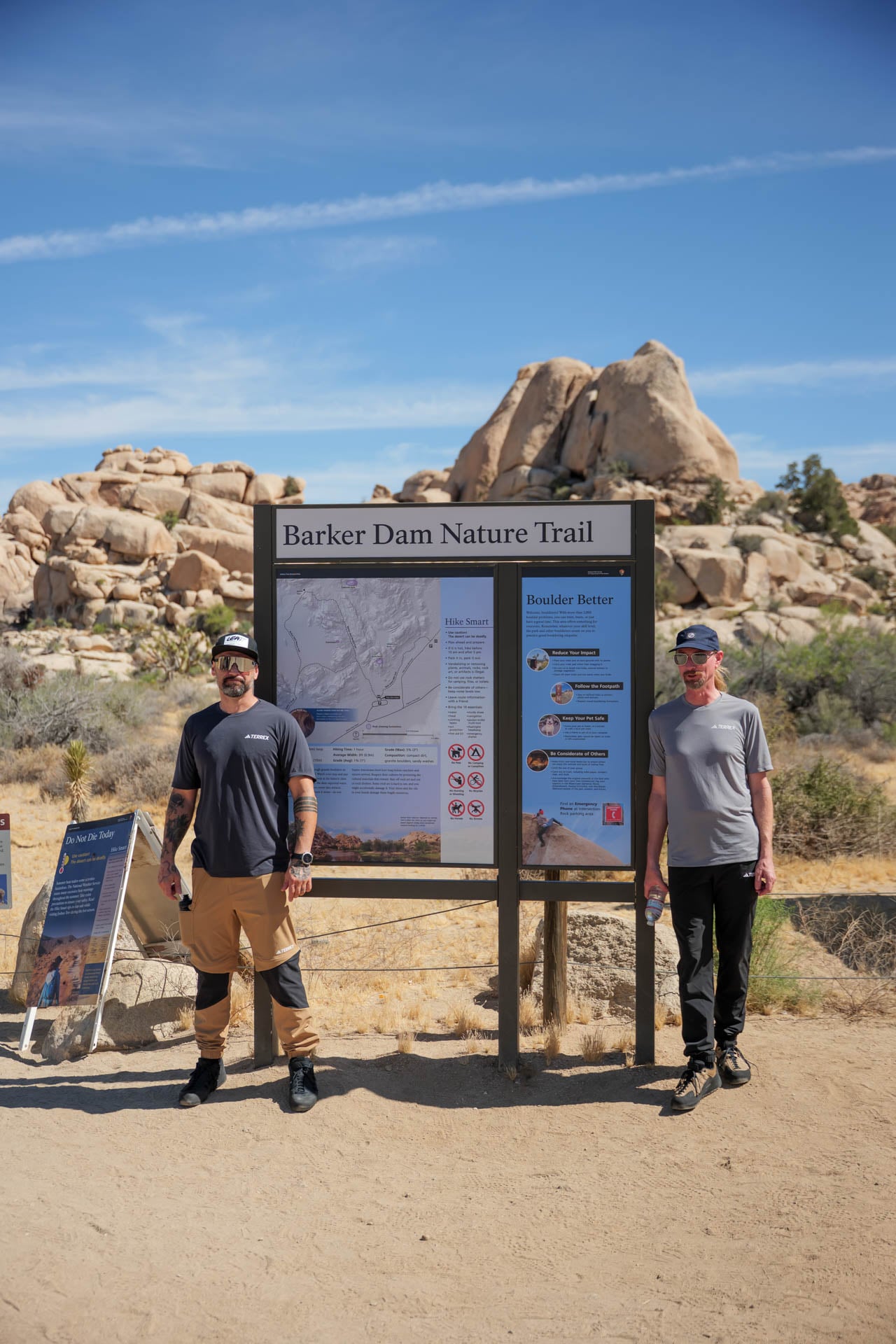 Barker Dam &mdash; slide 1