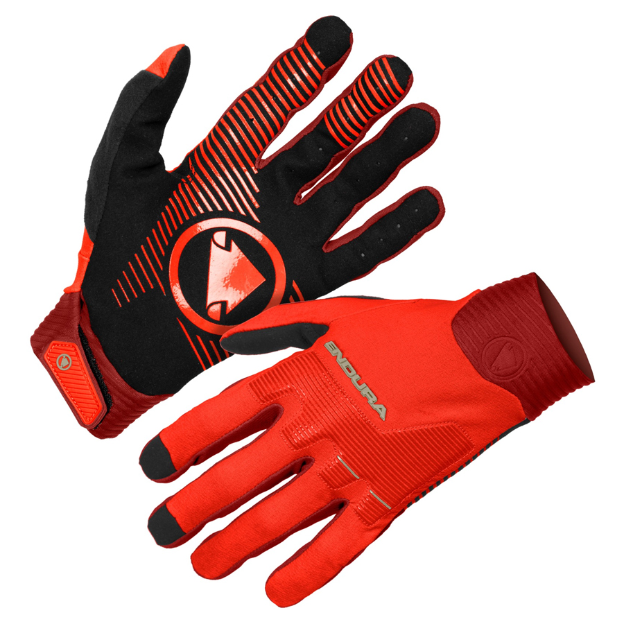 Black Endura MT500 D30 Full Finger Cycling Gloves 