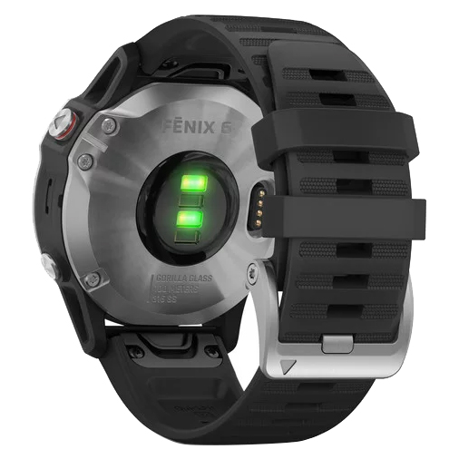 Garmin fenix 6 Sapphire Titanium GPS Smartwatch - ember orange | BIKE24