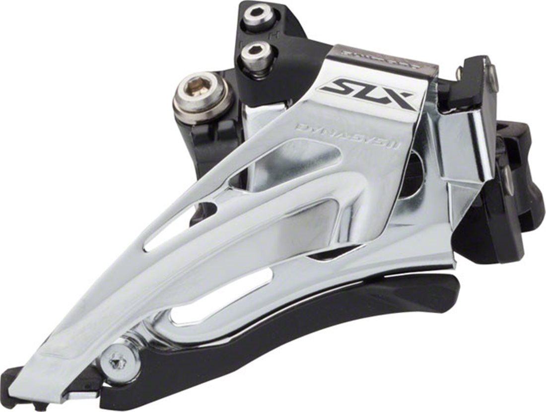 shimano slx front derailleur adjustment