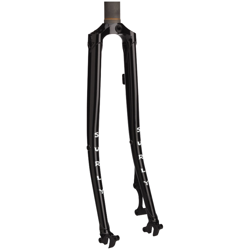 700c Black Rigid Steel Replacement Hybrid Bike Forks
