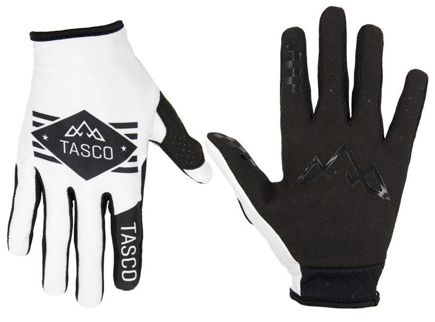 Tasco | White | Section Double Digits MTB Gloves Men's | Size Extra Small