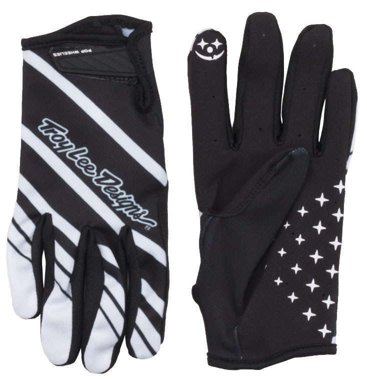 Troy Lee Designs | Streamline Air Gloves Men's | Size Small in White/Black
