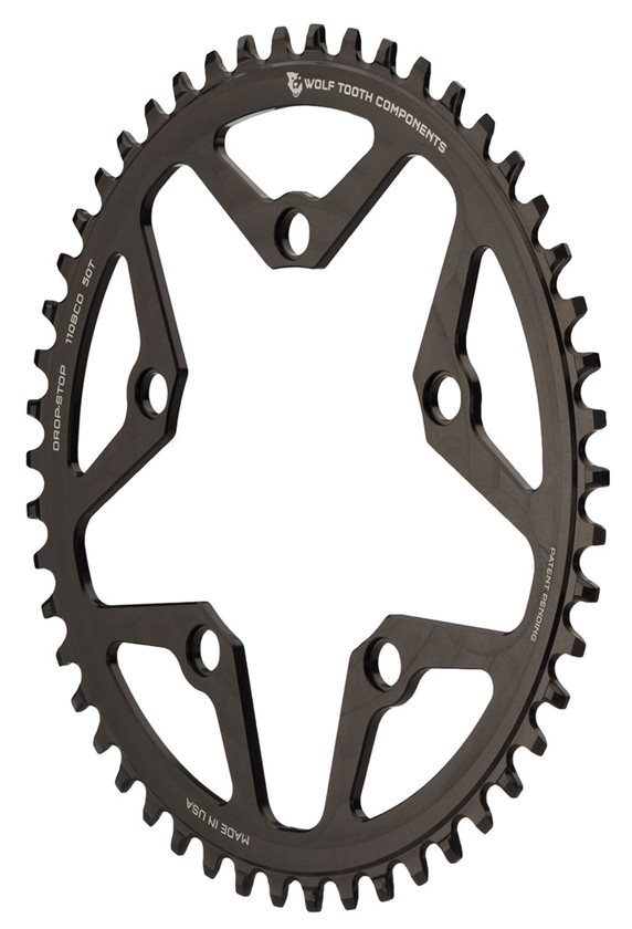 Teeth: 42 Elliptical Chainring 110 BCD BCD: 110, Speed: 9-12 10 Wolf Tooth components 12spd Eagle /& Flattop 11